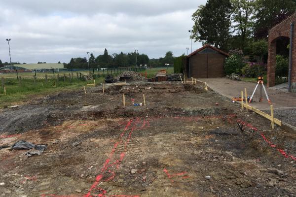 CONSTRUCTION DE 2 MAISONS EN POROTHERM FINITION ENDUIT SUR  FLINES LEZ RACHES