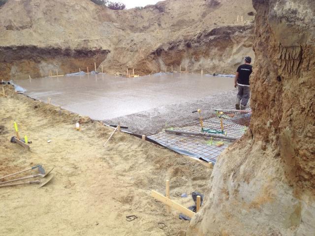 CONTRUCTION NEUVE EN THERMIBLOC SUR SOUS-SOL COMPLET