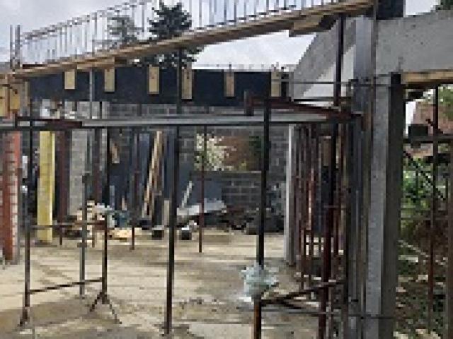 CONSTRUCTION D'UNE MAISON CUBIQUE A ETAGE SUR MARCQ EN BAROEUL